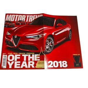 Motor Trend Magazine -Person of the Year Special Issue Jan 2018 Truck/Car/Tesla